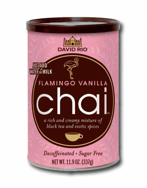 Flamingo Vanilla zuckerfrei koffeinfrei Chai David Rio