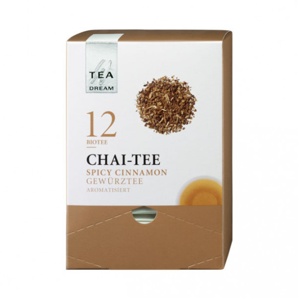 Westhoff "Tea-Dream" Bio - Chai-Tee - Teerange im Pyramidenbeutel