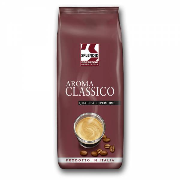 Jacobs Splendid Aroma Classico Espresso 8 x 1Kg ganze Kaffee-Bohne 