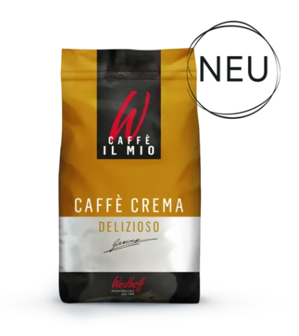 Westhoff Caffè IL MIO Caffè Crema Delizioso – 1 kg ganze Bohne