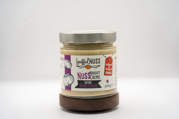 Loeffelnuss Weiße Haselnuss Nuss-Nougat-Creme