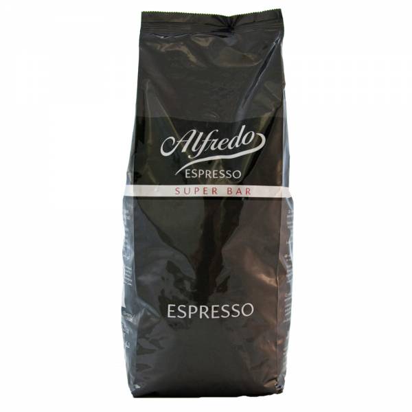 Alfredo Espresso Super-Bar, 1kg, ganze Bohne